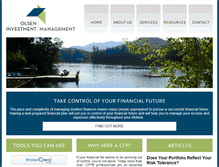 Tablet Screenshot of olseninvestmentmgmt.com